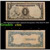 Image 1 : 1943 Philippines Under Japanese Occupation 1 Peso Note P# 109A Grades vf+