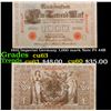 Image 1 : 1910 Imperial Germany 1,000 mark Note P# 44B Grades Select CU
