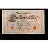 Image 2 : 1910 Imperial Germany 1,000 mark Note P# 44B Grades Select CU