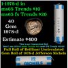 Image 1 : Shotgun Jefferson 5c roll, 1978-d 40 pcs Brandt Wrapper
