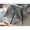 Image 1 : 2 Pairs of  Womans Camo Shorts