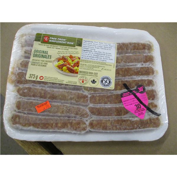 SHELF PULLS (AS IS) ORIGINAL BREAKFAST PORK SAUSAGE (375G)