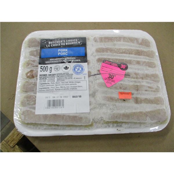 SHELF PULLS (AS IS) PORK BREAKFAST SAUSAGE (500 G)