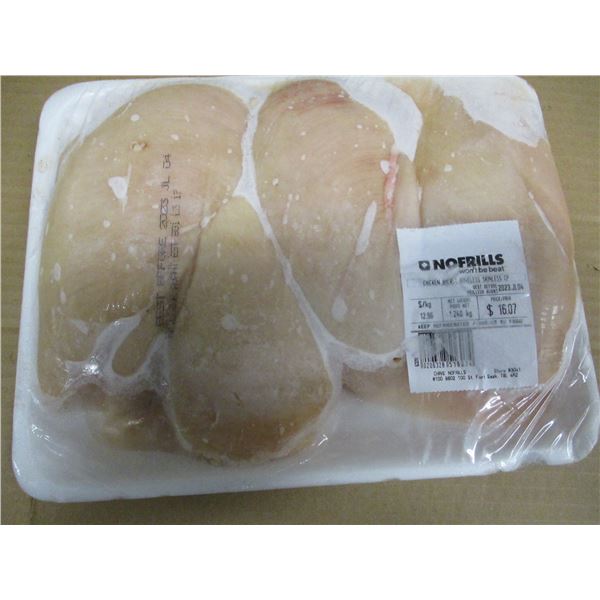 SHELF PULLS (AS IS):  CHICKEN BREAST (APPROX. $16.07)