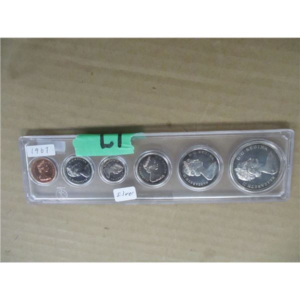 1967 SILVER COIN SET