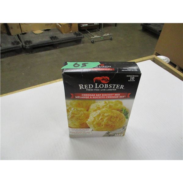 SHELF PULLS (AS IS):  RED LOBSTER BISCUIT MIX - BOX