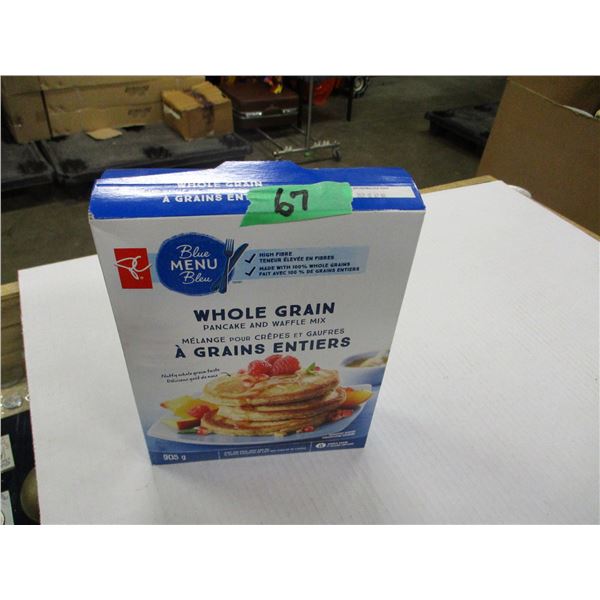 SHELF PULLS (AS IS):  PANCAKE & WAFFLE MIX (903G) - BOX