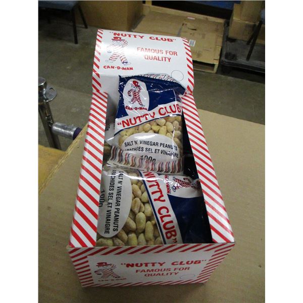 SALT & VINEGAR PEANUTS (12 X 100G) - BOX