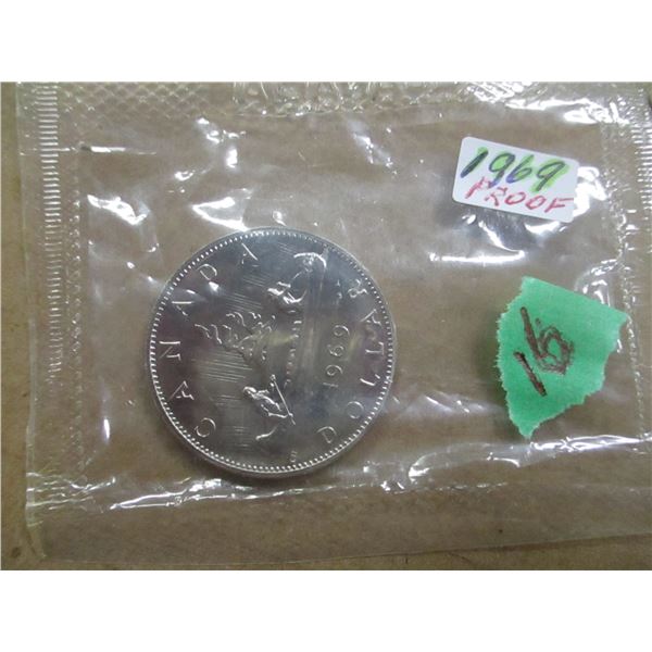 1969 PROOF CANADA MINT SEALED VOYAGER DOLLAR