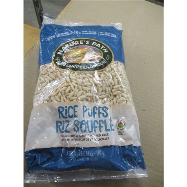 SHELF PULLS (AS IS0:  RICE PUFFS (170G) - PER BAG