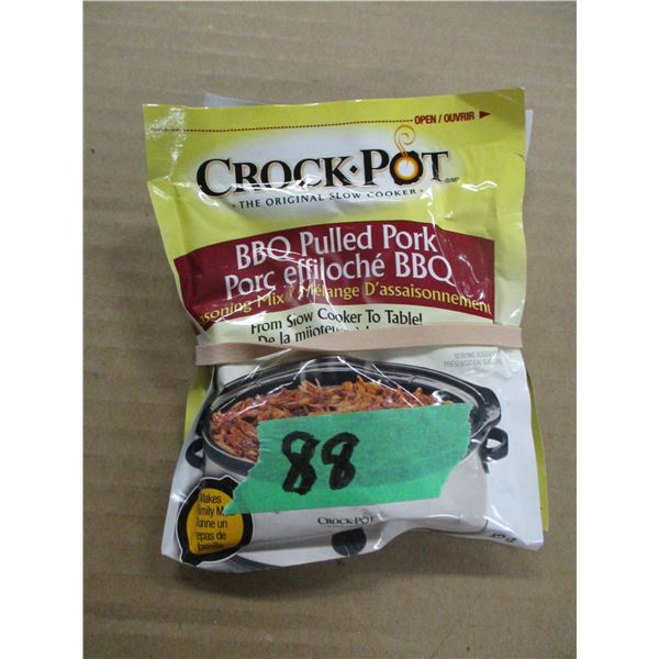 SHELF PULLS (AS IS):  PULLED PORK SEASONING - 2 POUCHES