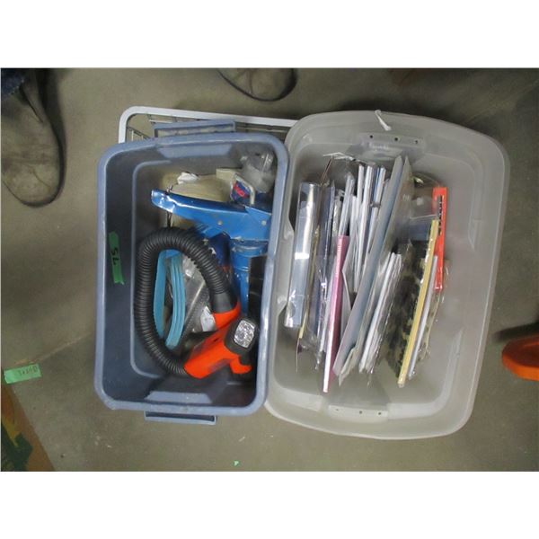 BASKET C/W CRAFTWARE, FLASH LITE, ETC