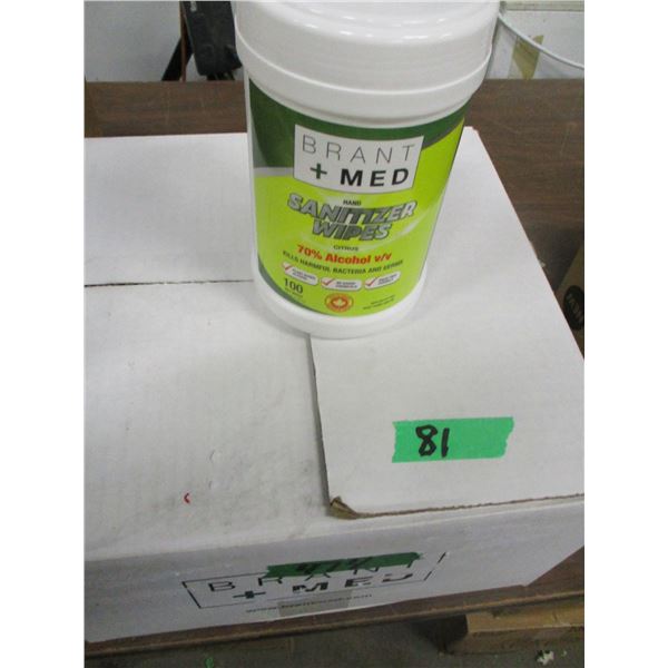 BRENT MEDI-WIPES (9 X 100 WIPES) - PER CASE