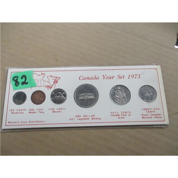 1973 CANADA COIN SET