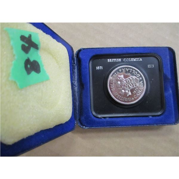 1971 CASED BC CANADA DOLLAR