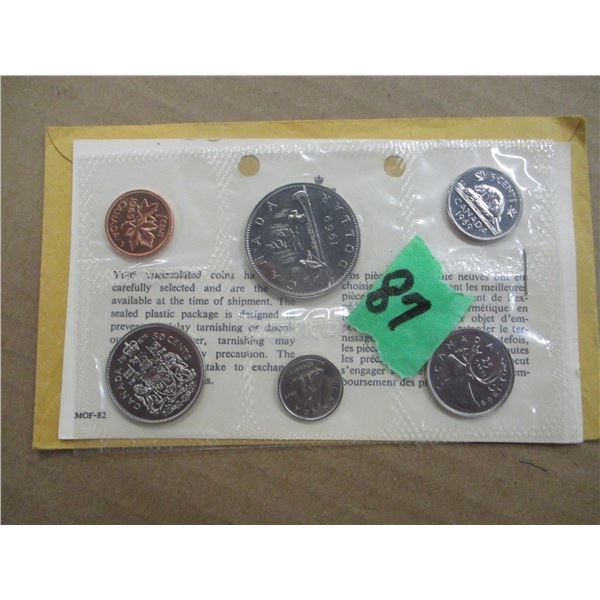 1969 CANADA COIN SET