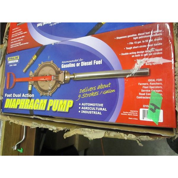 NEW:  DIESEL & GAS DIAPHRAM PUMP