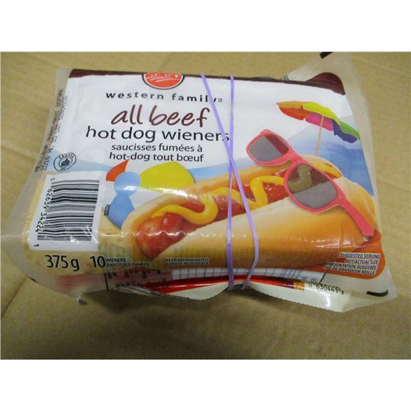 SHELF PULLS (AS IS):  WEINERS (375G) - 2 PACKAGES