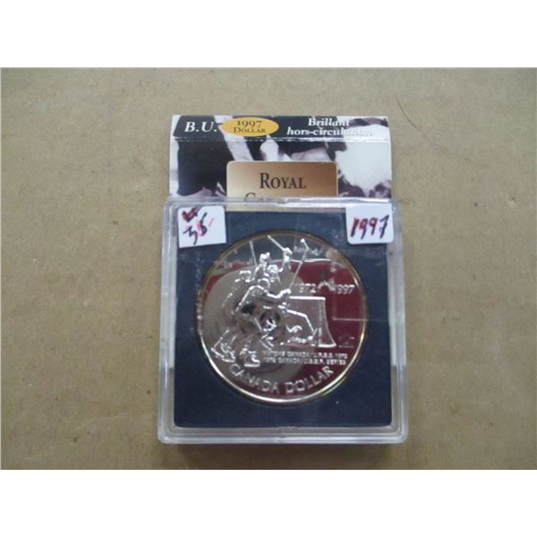 1997 PROOF CASED CANADA SILVER DOLLAR