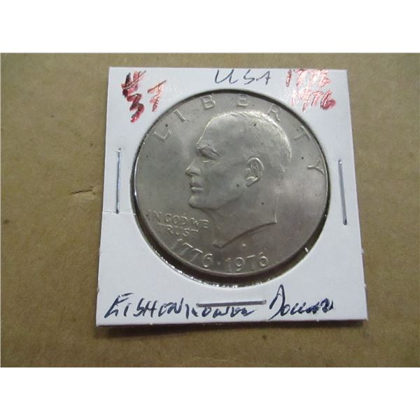 1776 - 1976 LIBERTY USA EISHENHOWER DOLLAR