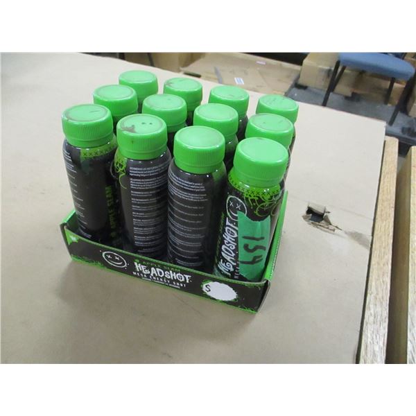 SHELF PULLS (AS IS):  HEAD SHOT DRINKS (12 X 118 ML) - BOX