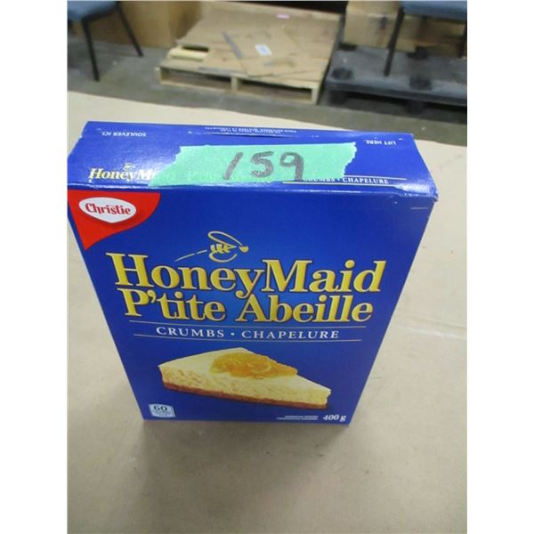SHELF PULLS (AS IS):  HONEY MAID CRUMBS (400G) - BOX