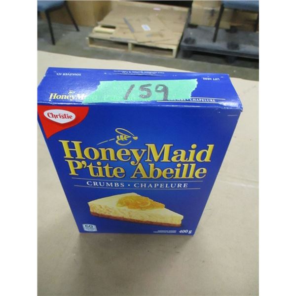 SHELF PULLS (AS IS):  HONEY MAID CRUMBS (400G) - BOX