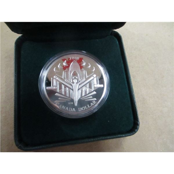 YEAR 2000 PROOF CANADA CASED SILVER DOLLAR
