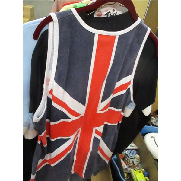 NEW:  5 ASSORTED SHIRTS (VARIOUS SIZES)