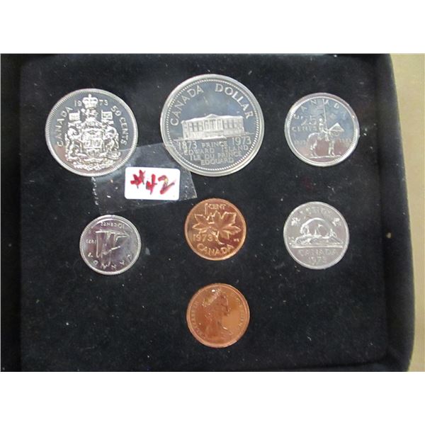 1973 PROOF DOUBLE PENNY MINT COIN SET