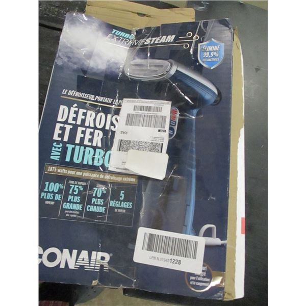 STORE RETURN (AS IS):  CONAIR STEAMER