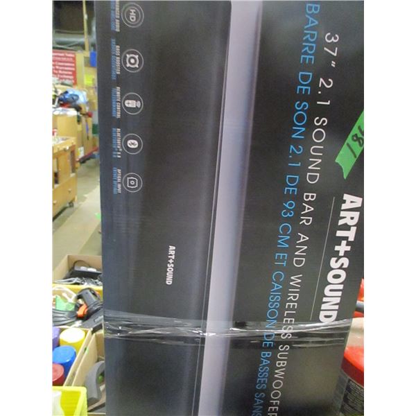 STORE RETURN (AS IS);  37" SOUND BAR
