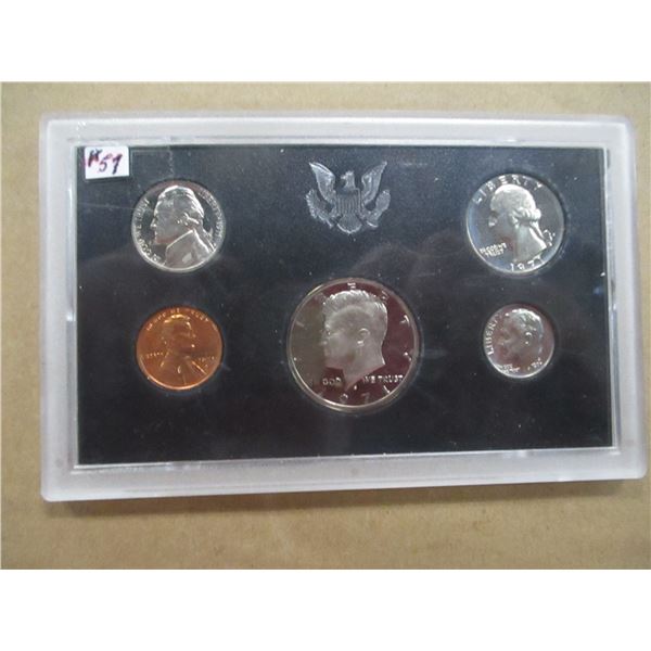 1971 PROOF CASED USA KENNEDY COIN SET