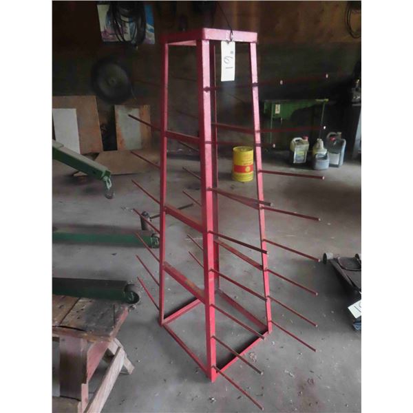 Small Metal Welding Rack 60'' x 14-18''