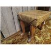 Image 2 : Upholstered Stool 15'' x 16'' x 12''