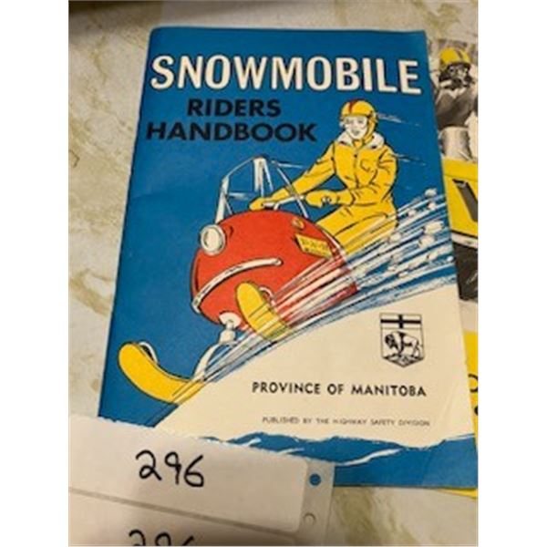 (2) 1970s Snowmobile Hand Books