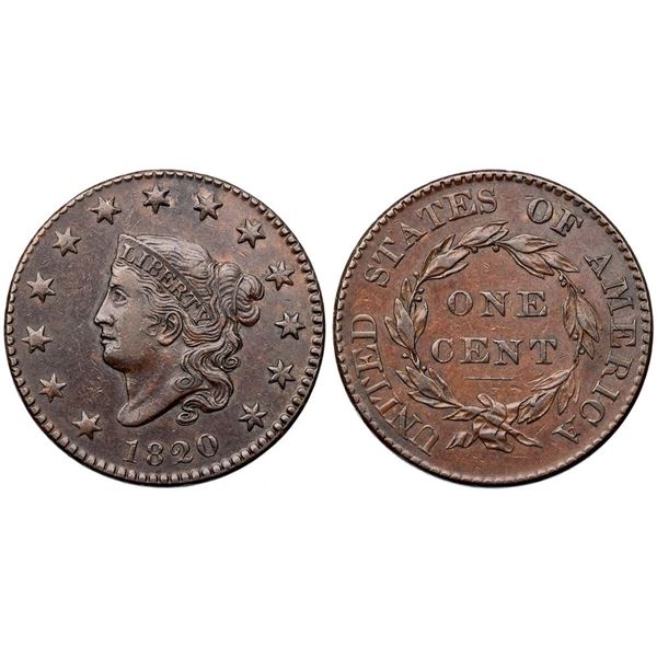 1820 N-4 R4 Small Date VF35