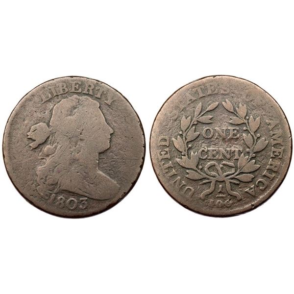 Trio of Cents, 1803 & 1807