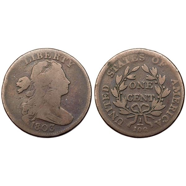 Trio of Cents, 1803 & 1807