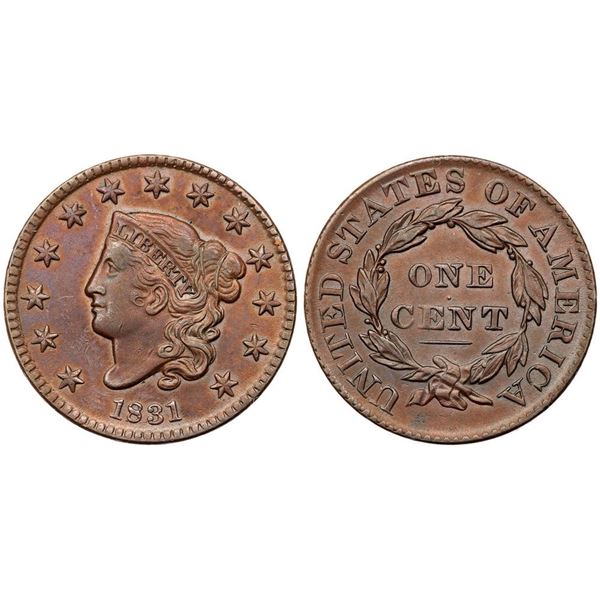 1831 N-10 R3 Large Letters EF40+