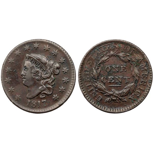 1817 N-16 R1 15-Star Obverse F15