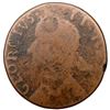 Image 2 : 1755 Counterfeit George II Halfpenny. 168.2 grains.