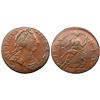 Image 1 : 1772 Counterfeit George III British Halfpenny, Simian Family. 60.1 grains.