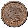 Image 2 : 1846 N-1 R1 Small Date, Repunched 18 MS62+