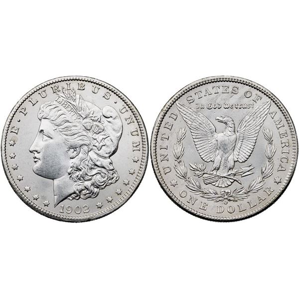 1902-O Morgan Dollar MS63