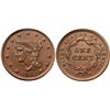 Image 1 : 1843 N-2 R1 Petite Head with Small Letters ANACS graded AU53