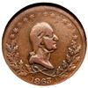 Image 2 : 1863 US Civil War Token Fuld-119/398a R1 NGC graded F12