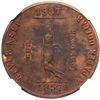 Image 2 : (1861-65) Satirical $ by Aaron White So-Called Dollar HK-830 NGC AU Details Environmental Damage