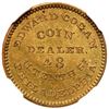 Image 2 : 1860 Edward Cogan Miller PA-90B NGC graded MS63