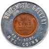 Image 2 : Encased 1946 Cent from Numismatic Gallery (Abe Kosoff) ANACS graded MS63